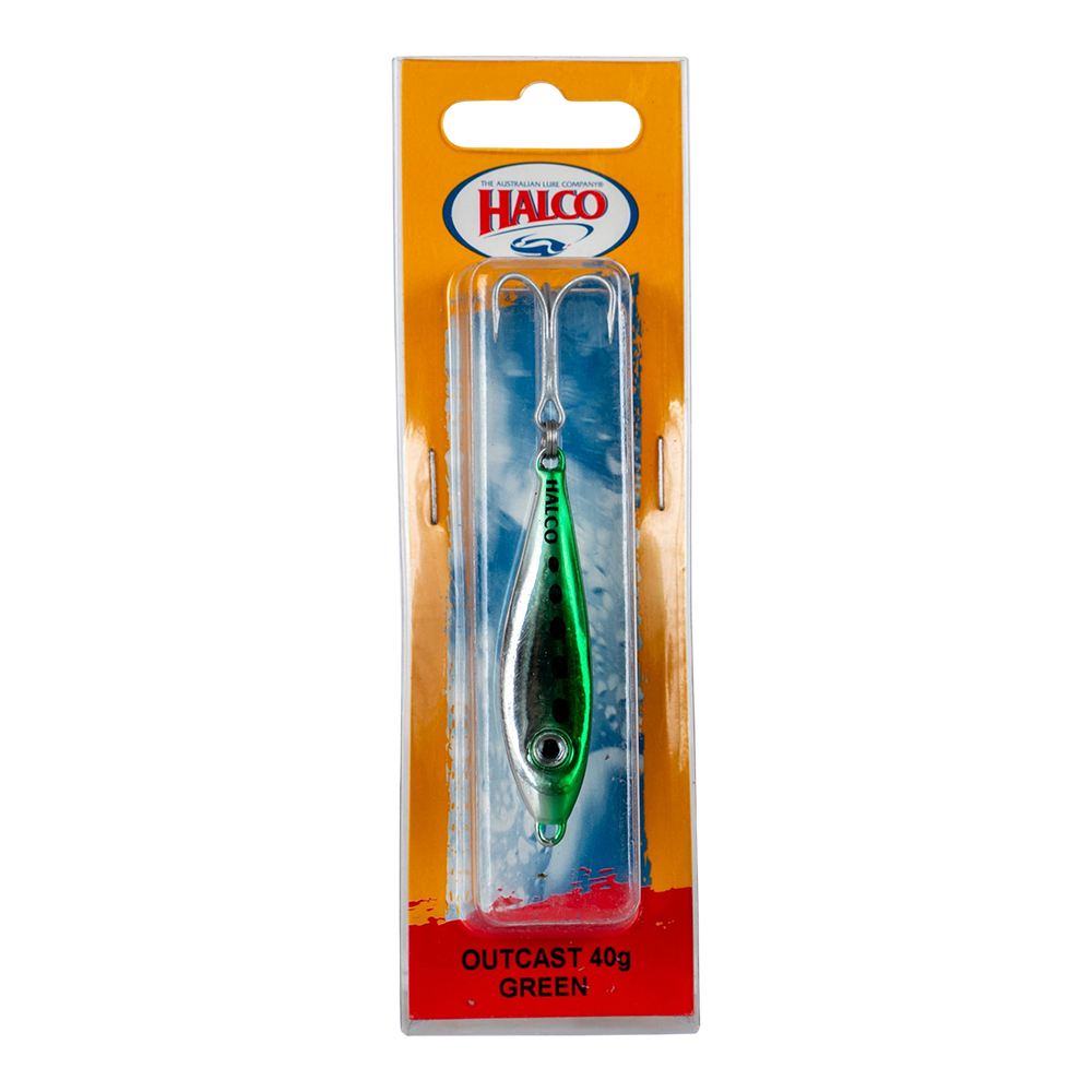 Блесна колеблющаяся Halco OUTCAST, 40г, GREEN. Фото №1 Блесна колеблющаяся Halco OUTCAST, 40г, GREEN. Фото №1