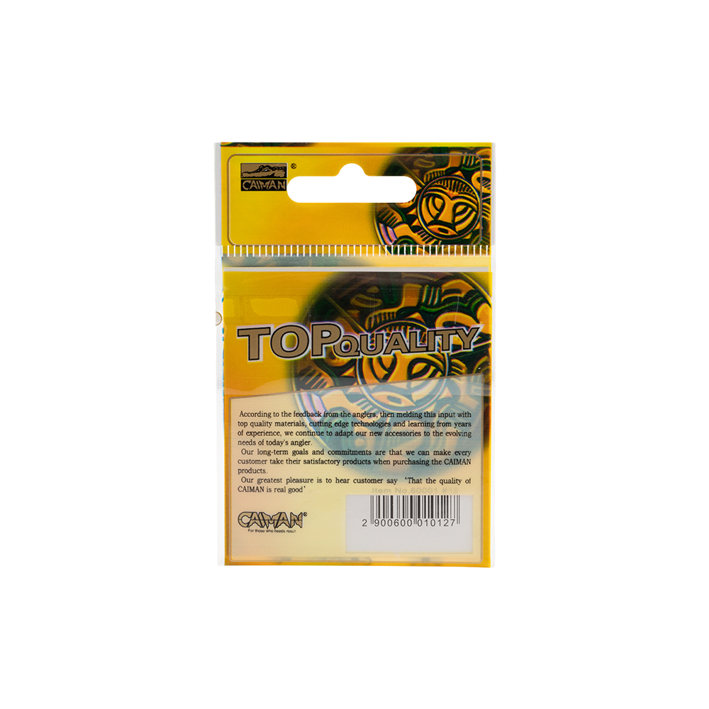 Вертлюг Caiman 60001 №12 (10шт/уп). Фото №2