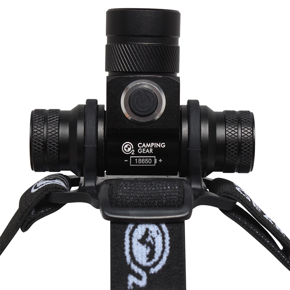 Фонарь O2 Camping Gear XML T6 600lm 1*18650 (налобный). Фото №4