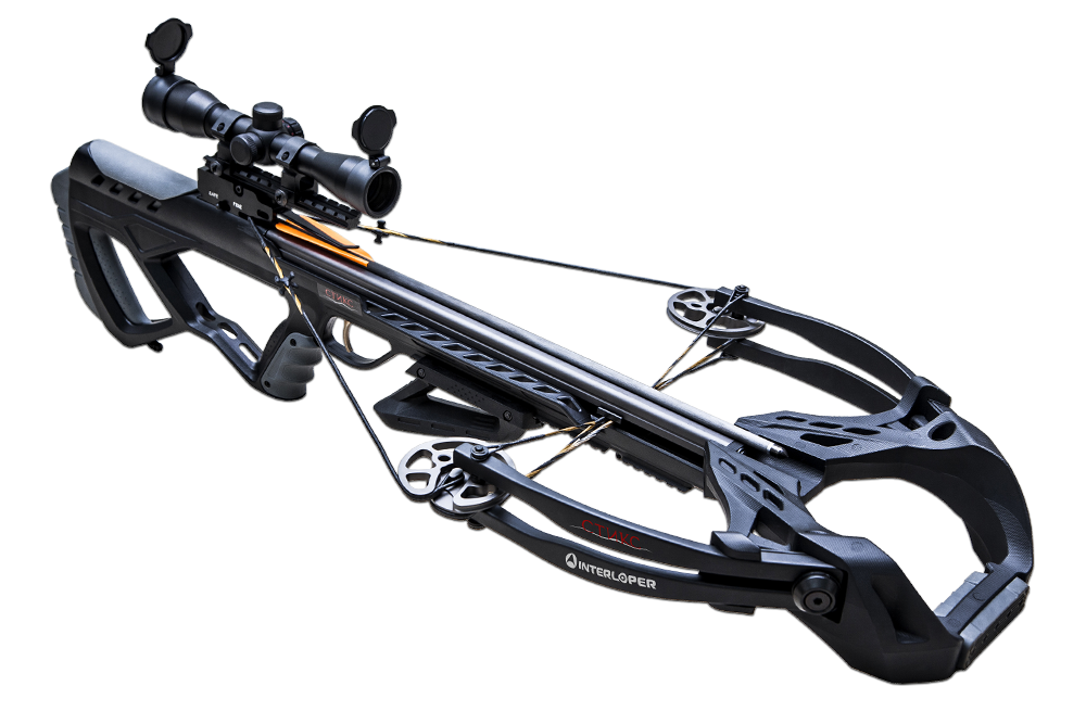 Арбалет блочный "Стикс" (черный, с комплектацией). Фото №1