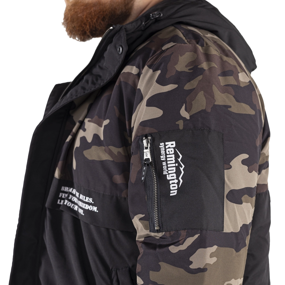 Куртка Remington Urban Sivera Black/Camo р. 3XL. Фото №8 Куртка Remington Urban Sivera Black/Camo р. 3XL. Фото №8