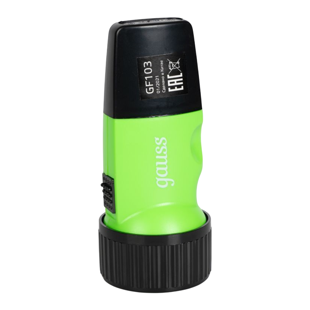 Фонарь ручной Gauss модель GFL103 1W 40lm NI-MH 250mAh LED 1/12/72. Фото №3