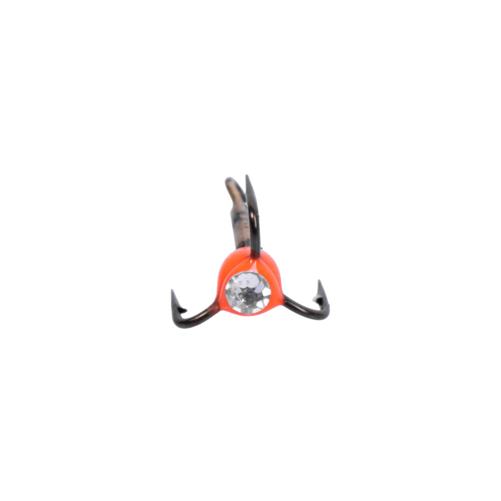 Аксессуары Winter Painted treble hook with Crystal, #14 (25pcs). Фото №4