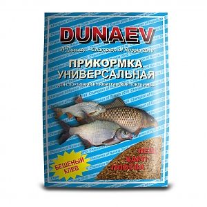 Прикормка "DUNAEV КЛАССИКА" 0,9кг Универсальная. Фото №1