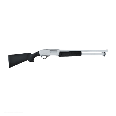 Ружье Hatsan ESCORT MARINE GUARD, калибр 12x76, помповое, черный пластик, пистолетная рукоять, ствол 20" (510). Фото №1 Ружье Hatsan ESCORT MARINE GUARD, калибр 12x76, помповое, черный пластик, пистолетная рукоять, ствол 20" (510). Фото №1