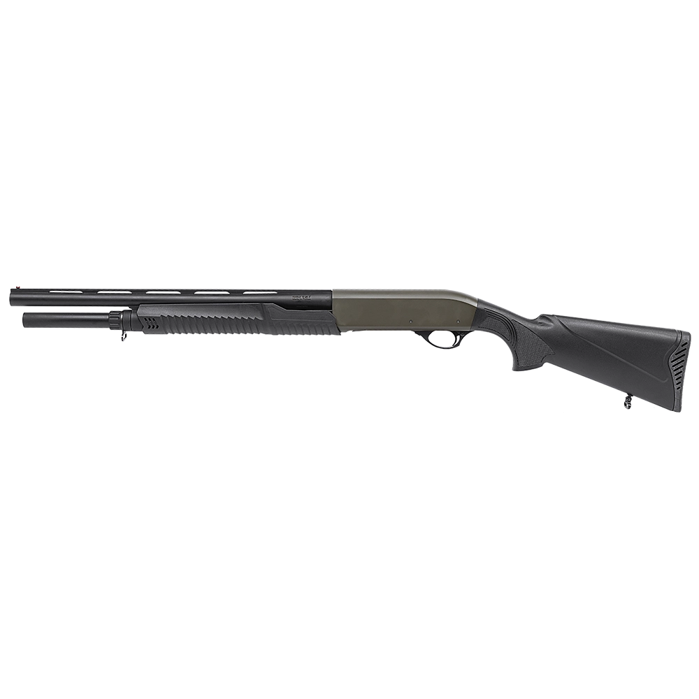  Ружье HUGLU ATROX A STANDARD I KHAKI 12x76 PUMP SYNTHETIC, 7+1, L510. Фото №6