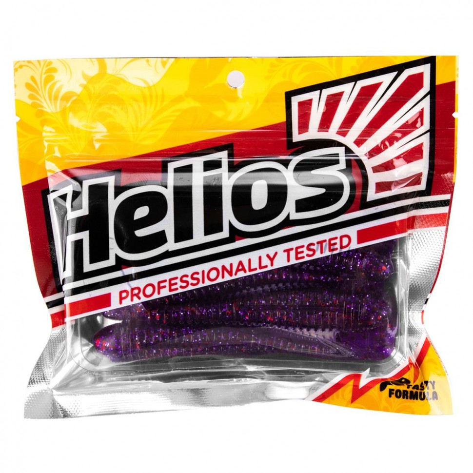 Виброхвост несъедобный Helios Catcher 2,75"/7 см Fio 100шт. (HS-1-012-N). Фото №3