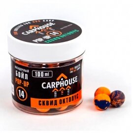 Бойлы пылящие CarpHouse "Сквид октопус" (200гр). Фото №1 Бойлы пылящие CarpHouse "Сквид октопус" (200гр). Фото №1