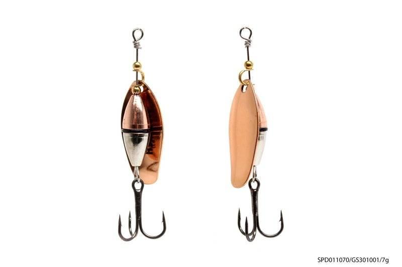 Блесна вращающаяся MADFISH Agate 7г, цвет GS301001