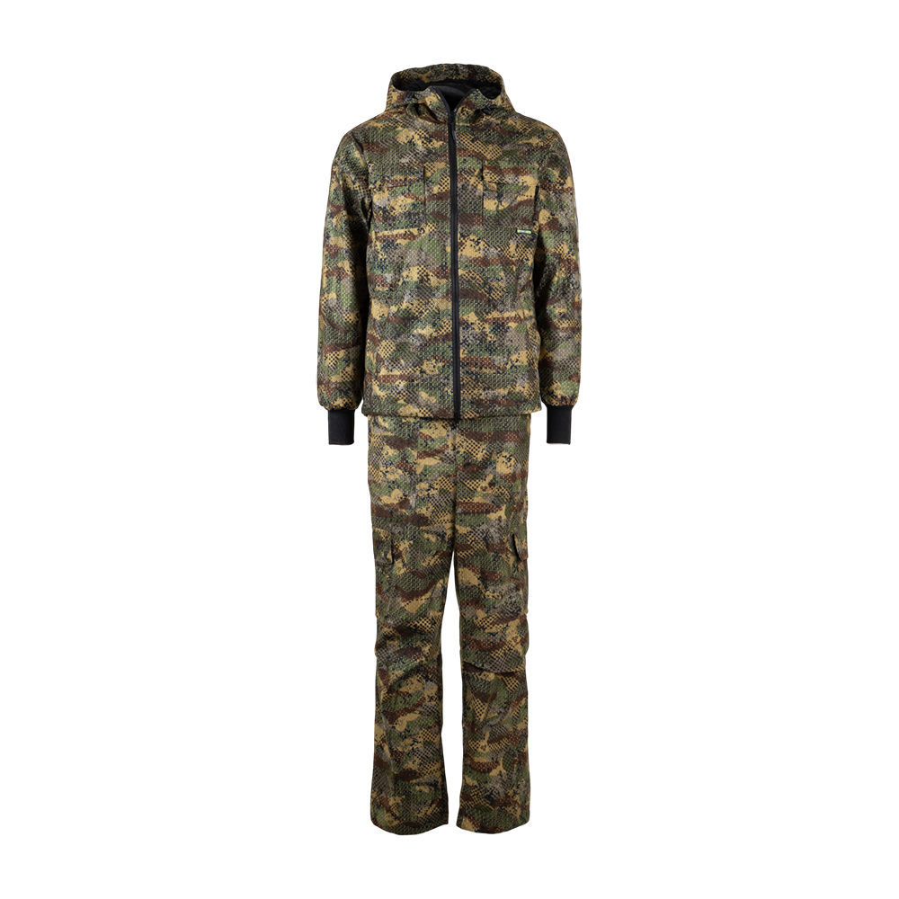 Костюм Huntsman демисезонный Тайга-3 ткань Alova цвет КМФ (581-1) р. 52-54/182-188. Фото №4