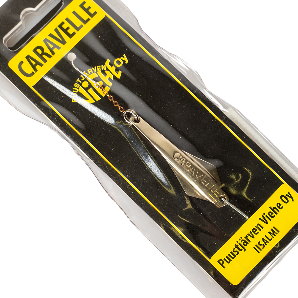 Блесна Puustjarven Caravelle 50мм, 5гр, цвет (Tom/Hop) цепочка-крючок. Фото №3