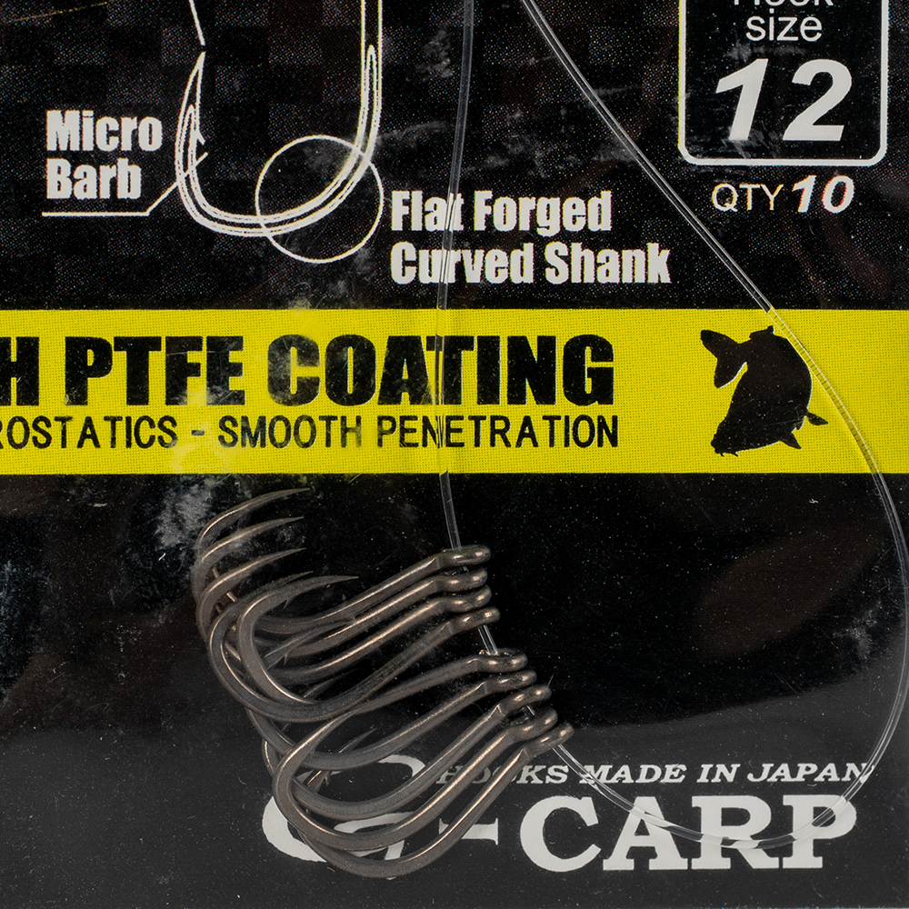 Крючок Gamakatsu G-CARP Wide Gape Super №12. Фото №3