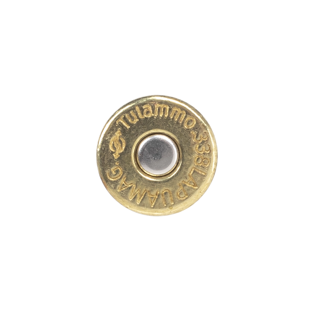 Патрон охотничий УПЗ (ТПЗ) .338 Lapua Mag. FMJ BT лат.пуля/лат гильза 16,19г(250gr)Rapira(пач.10/ко. Фото №4