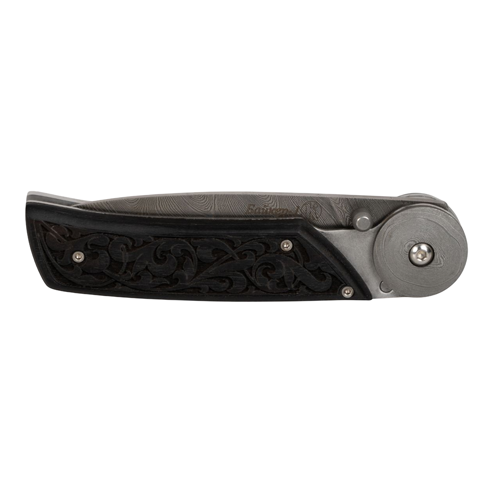 Нож Кизляр "Байкер-1" (дерево-орех), дамасская сталь. Фото №4