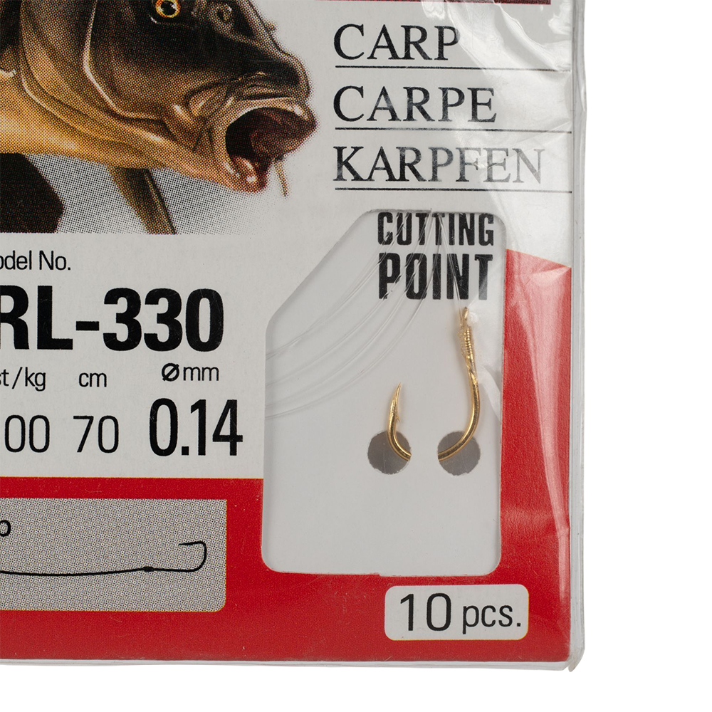 Крючок с поводком Owner RL-330 10-0.14. Фото №2