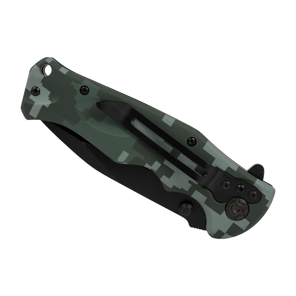 Нож складной "Boker" В048, клинок 420, рукоять металл G10 (Ярхант). Фото №2