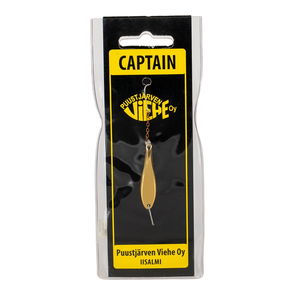 Блесна Puustjarven Captain 38мм, 5гр, цвет (Kup/Mes) цепочка-крючок. Фото №1