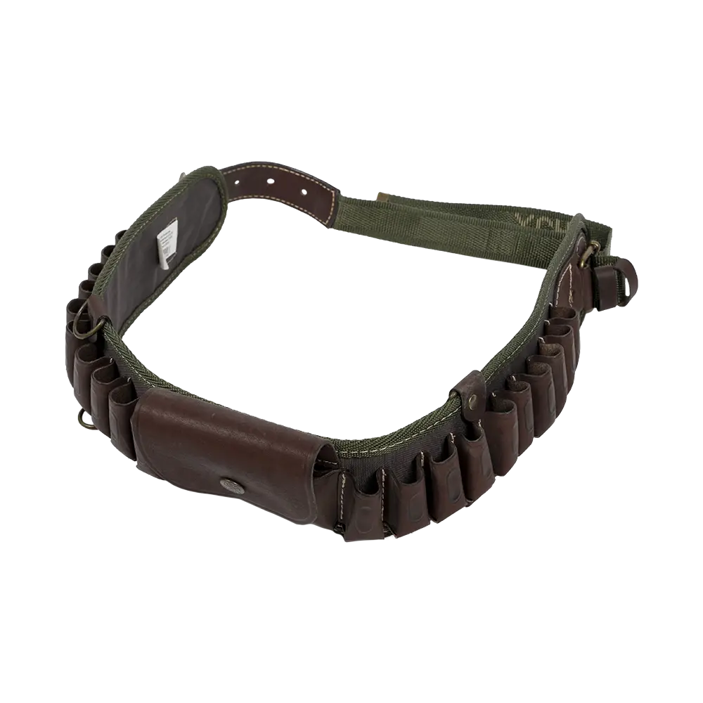 Патронташ комбинированный К-12, 20 патронов с секцией 7,62/6, открытый (ХСН). Фото №1