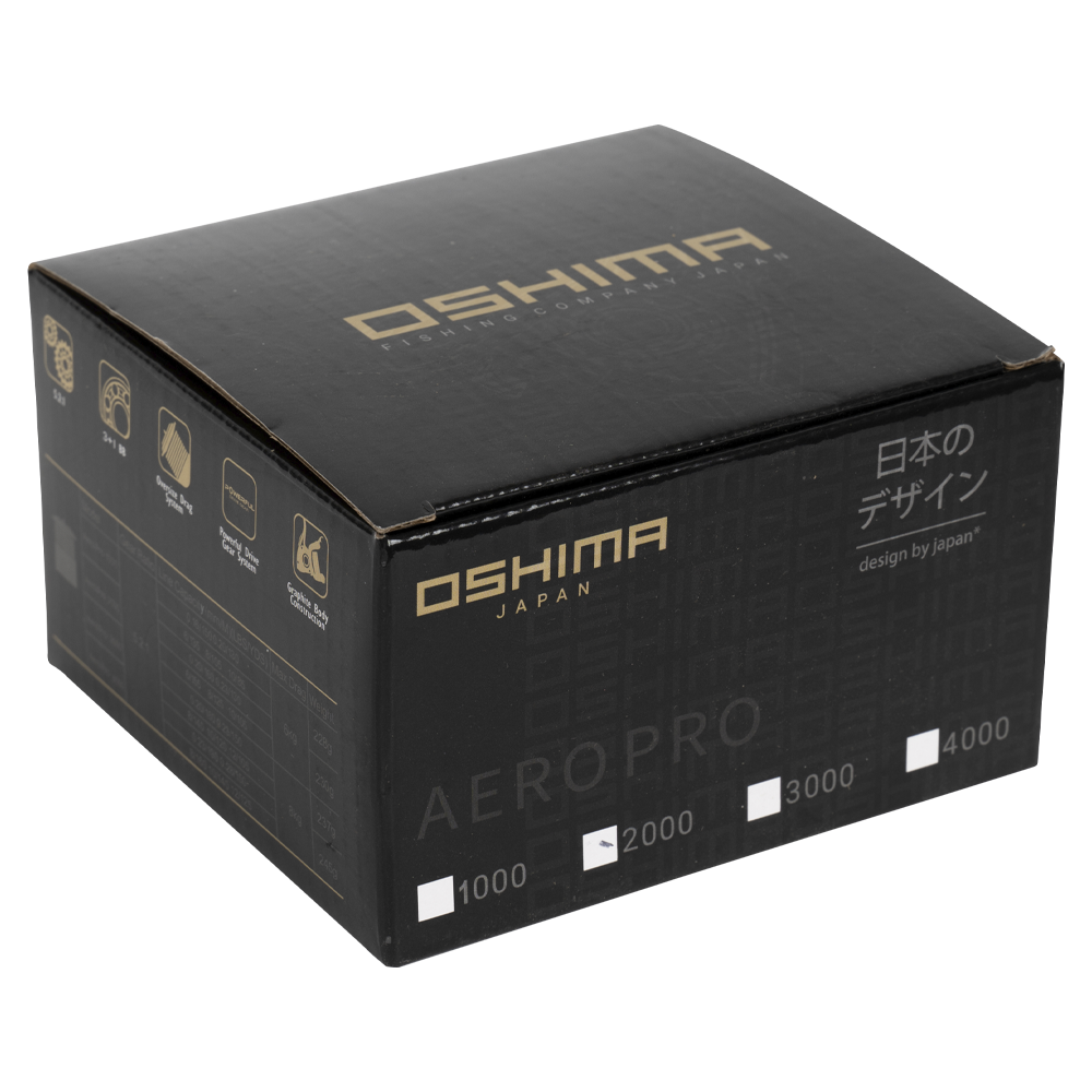 Катушка безынерционная Oshima Aero Pro 2000 (bb 3+1; gr 5.2:1). Фото №6 Катушка безынерционная Oshima Aero Pro 2000 (bb 3+1; gr 5.2:1). Фото №6