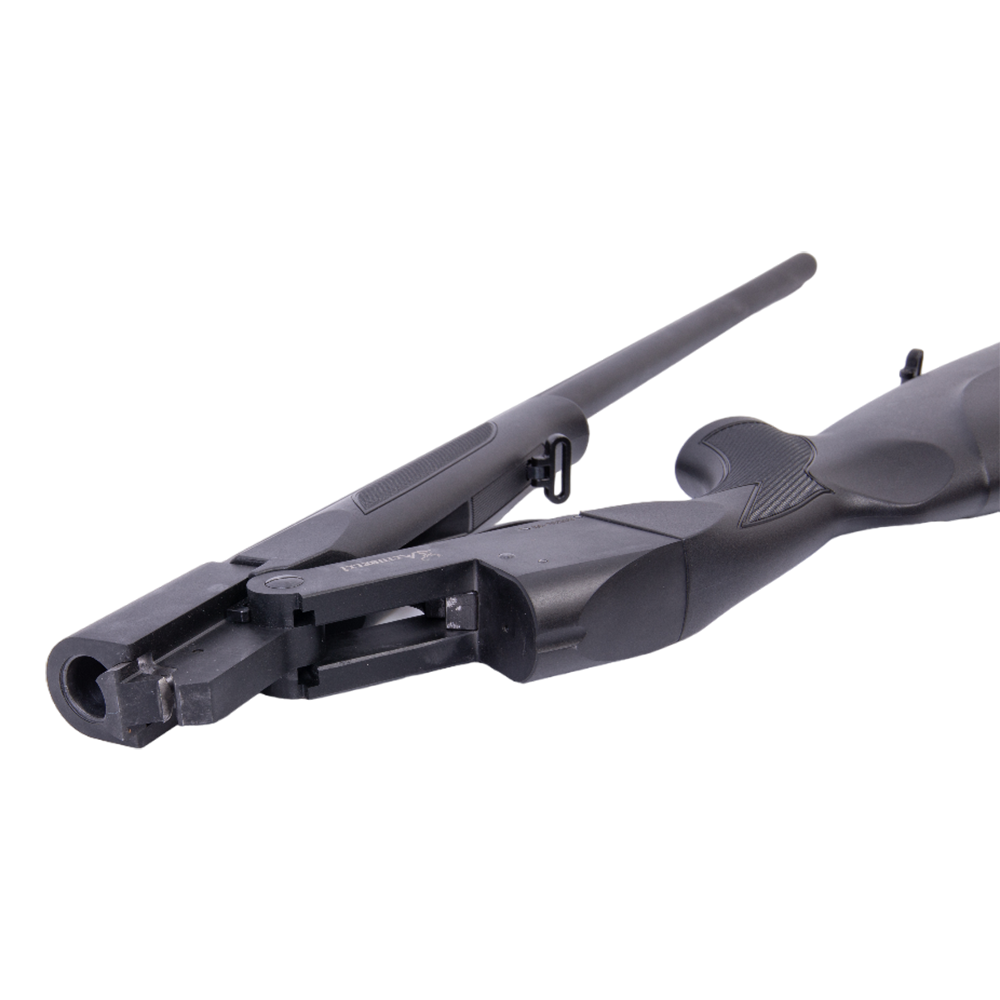 Ружье Altobelli Manifest Single Barrel Black, калибр 20/76, L=760 (пластик, переломное, вентилируемая планка, набор чоков). Фото №9