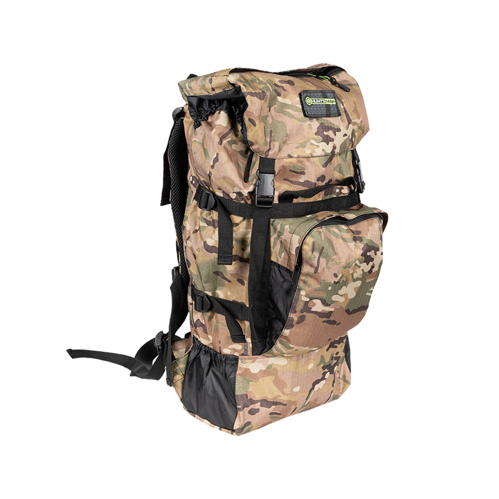 Рюкзак Huntsman Кодар ткань Оксфорд/Рип-Стоп PVC цвет Мультикам (Объем 40 л). Фото №2