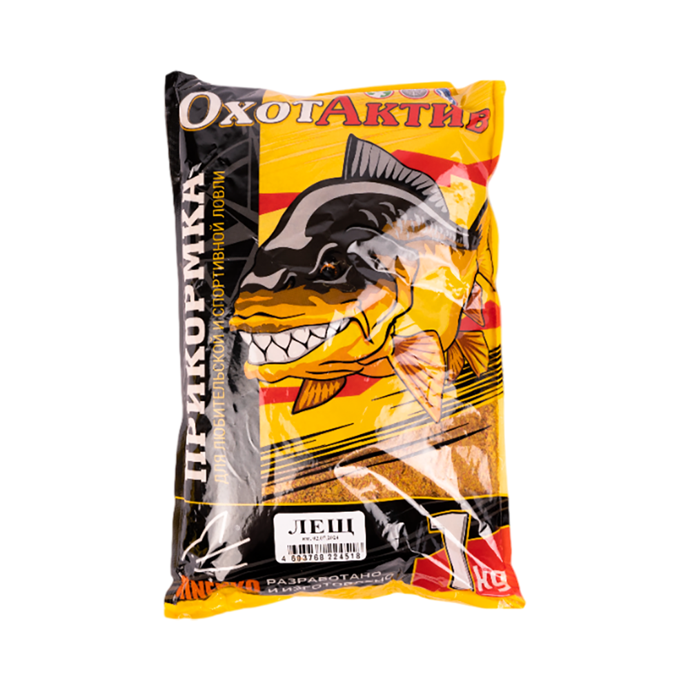 Прикормка «ОхотАктив» Лещ (1кг) Classic. Фото №1