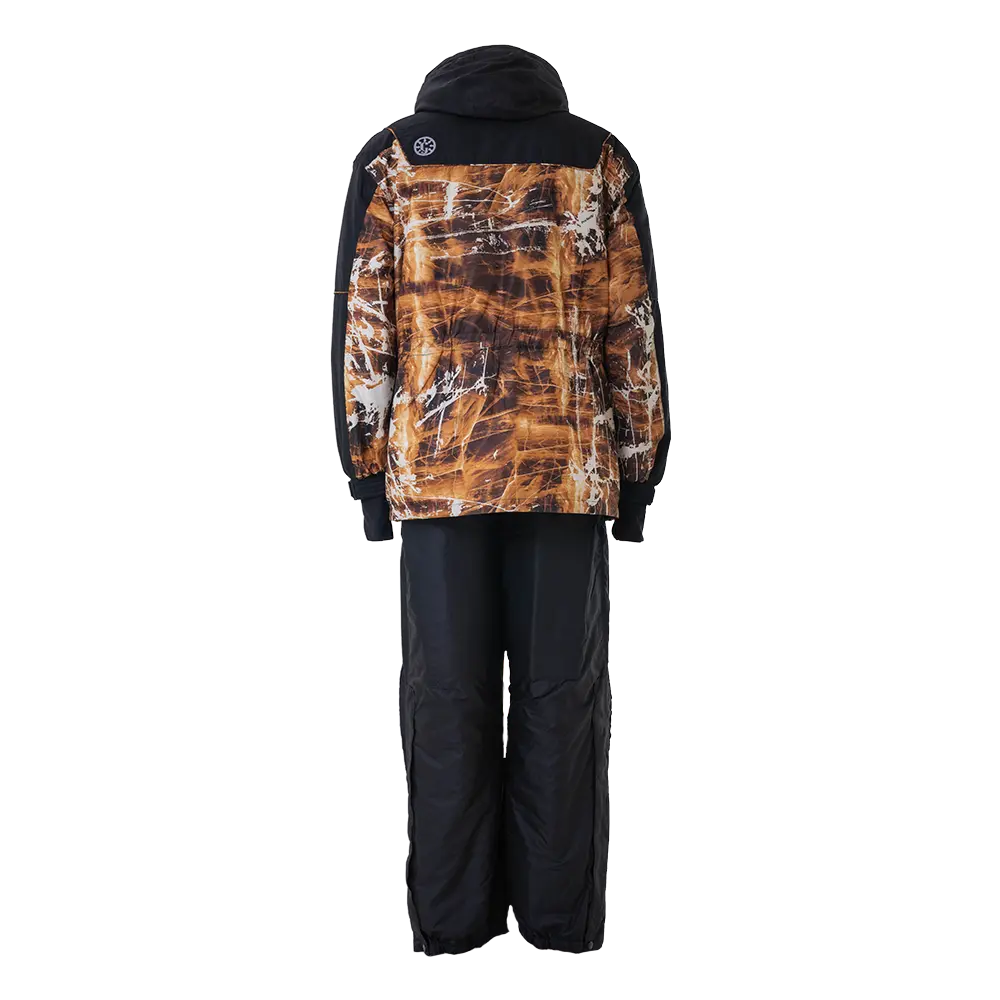 Костюм зимний НЕРПА (оранжевый лед-черный) (58-60/182). Фото №3