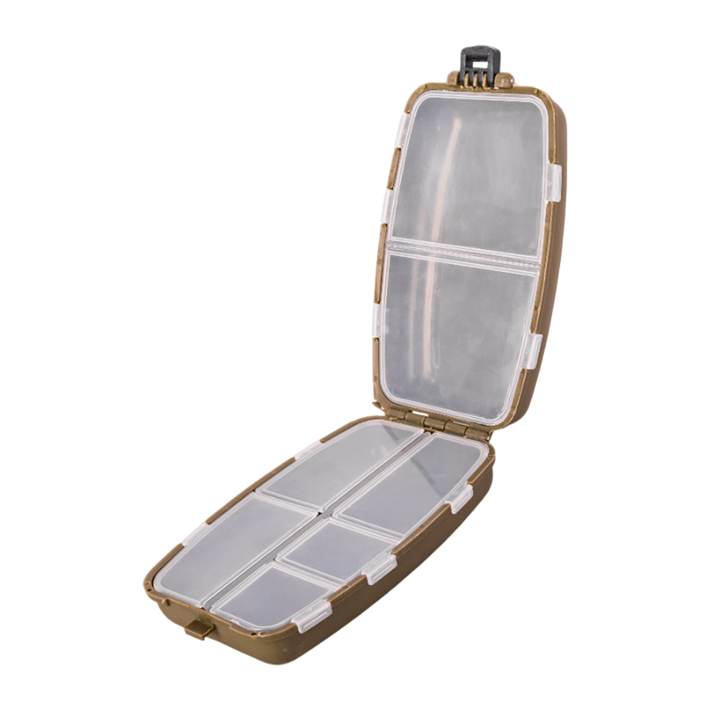 Коробочка СЧ-5 для рыболовных мелочей (7отд.)(145х87х46мм). Фото №2 Коробочка СЧ-5 для рыболовных мелочей (7отд.)(145х87х46мм). Фото №2