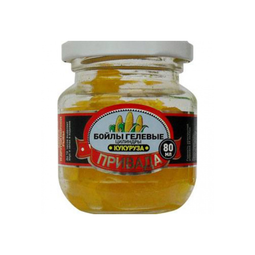 Бойлы гелевые-цилиндры светонакопительные кукуруза80мл. Фото №1