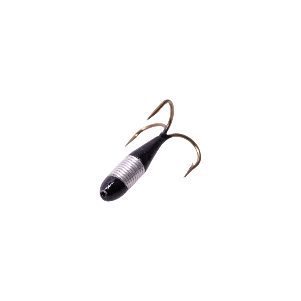 Мормышка Чёрт в рубашке 12мм (мельхиор), 10 шт/упак. Фото №1