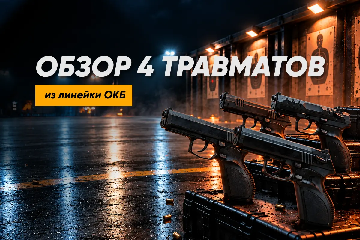 Обзор 4 травматов из линейки ПС от ООО ОКБ