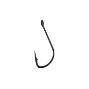 001-1 Крючок с ушкомGTR SODE №6 черный никель (уп.-10х10шт.). Фото №2