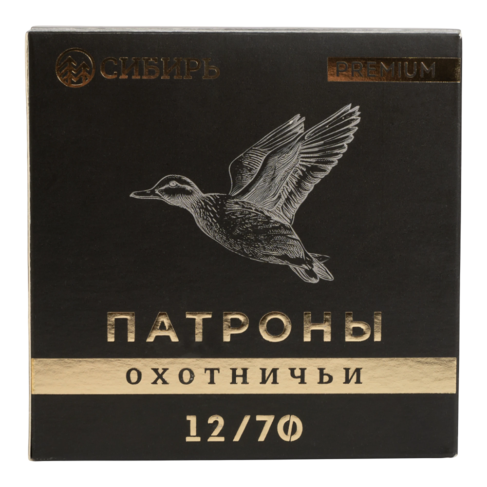 Патрон СИБИРЬ PREMIUM 12/70 охотничий дробовой 34г №0 (CX-2000) (пачка 25 шт) (в коробке 250шт). Фото №5