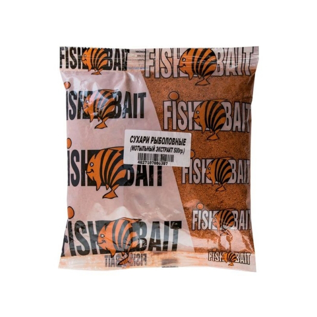 Сухари 0.5 кг. Мотыльный экстракт. Фото №1