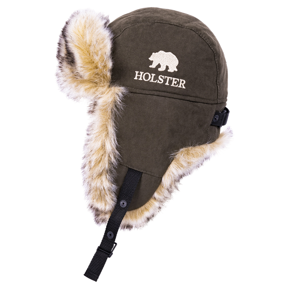 Шапка ушанка Хольстер / исландия/хаки / ((57-58)). Фото №2