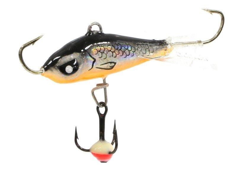 Балансир Lucky John BALTIC 40мм, 10гр, цвет (47H) с тройником. Фото №2