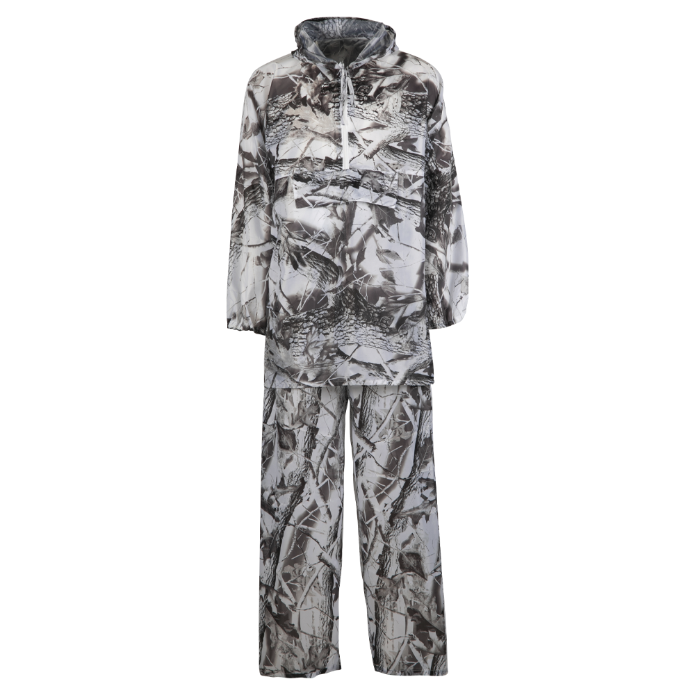 Костюм маскировочный (зимний) "Зимний лес" укороченная молния. Фото №1