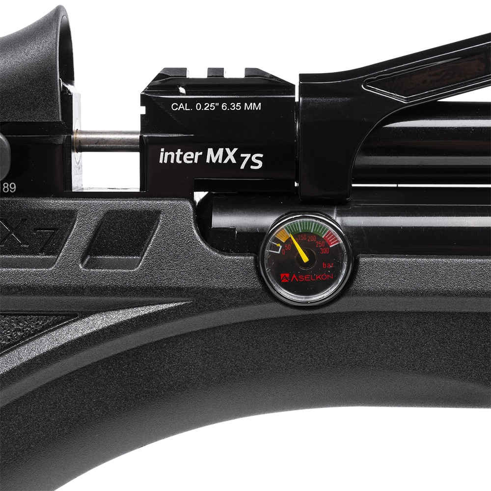 Винтовка пневматическая ASELKON MX 7-S, калибр 6,35, 3 Дж (РСР, пластик) L=450. Фото №3