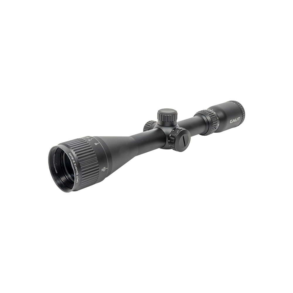Прицел оптический GAUT Quartz 3-9x40 AOпаралл.сетка2(Mil-Dot)SFPподсв.красн25,4мм.попр1/4МОА+кольца. Фото №12