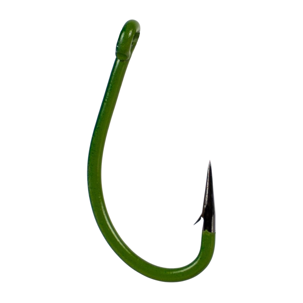 Крючок Gamakatsu A-1 G-Carp Camouflage Green Super №02. Фото №2