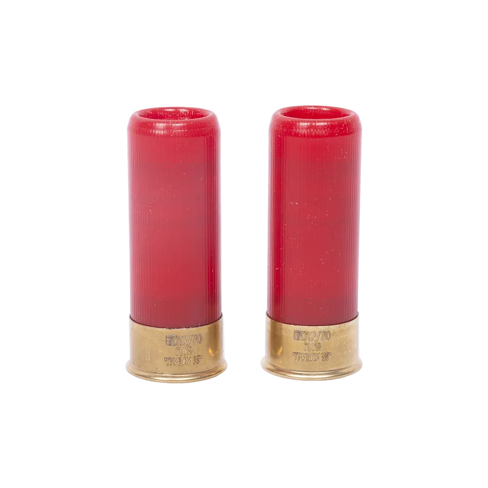 Патрон Техкрим 12/70 с пулей Гризли 35 (в упаковке 10 шт) (в коробке 240 шт.). Фото №3