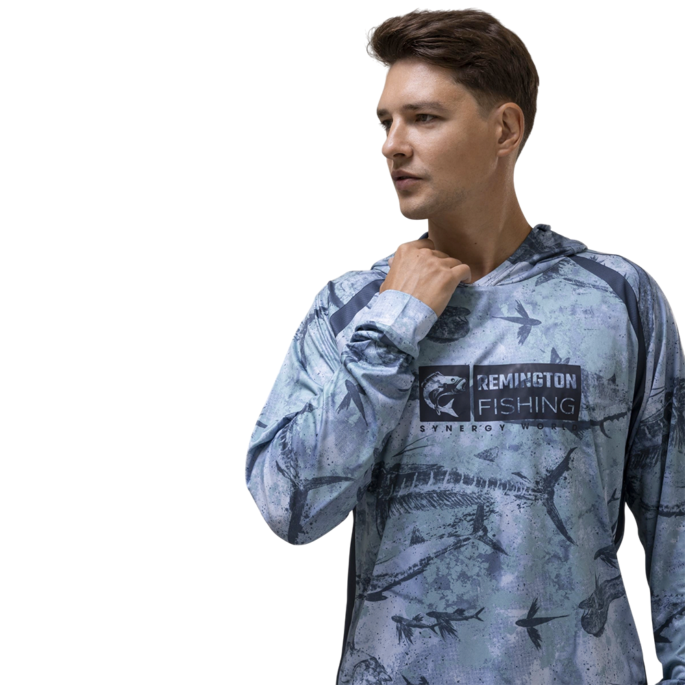 Футболка (джерси) Remington Fishing Breeze Blue р. 2XL. Фото №2