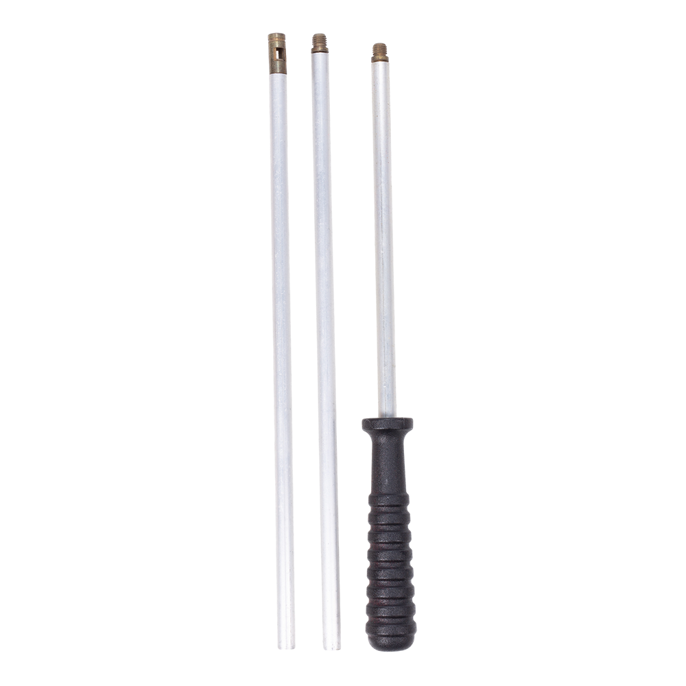 Набор для чистки оружия MegaLine в деревянном кейсе, алюминиевый шомпол, 3 ерша, 20 калибр . Фото №4