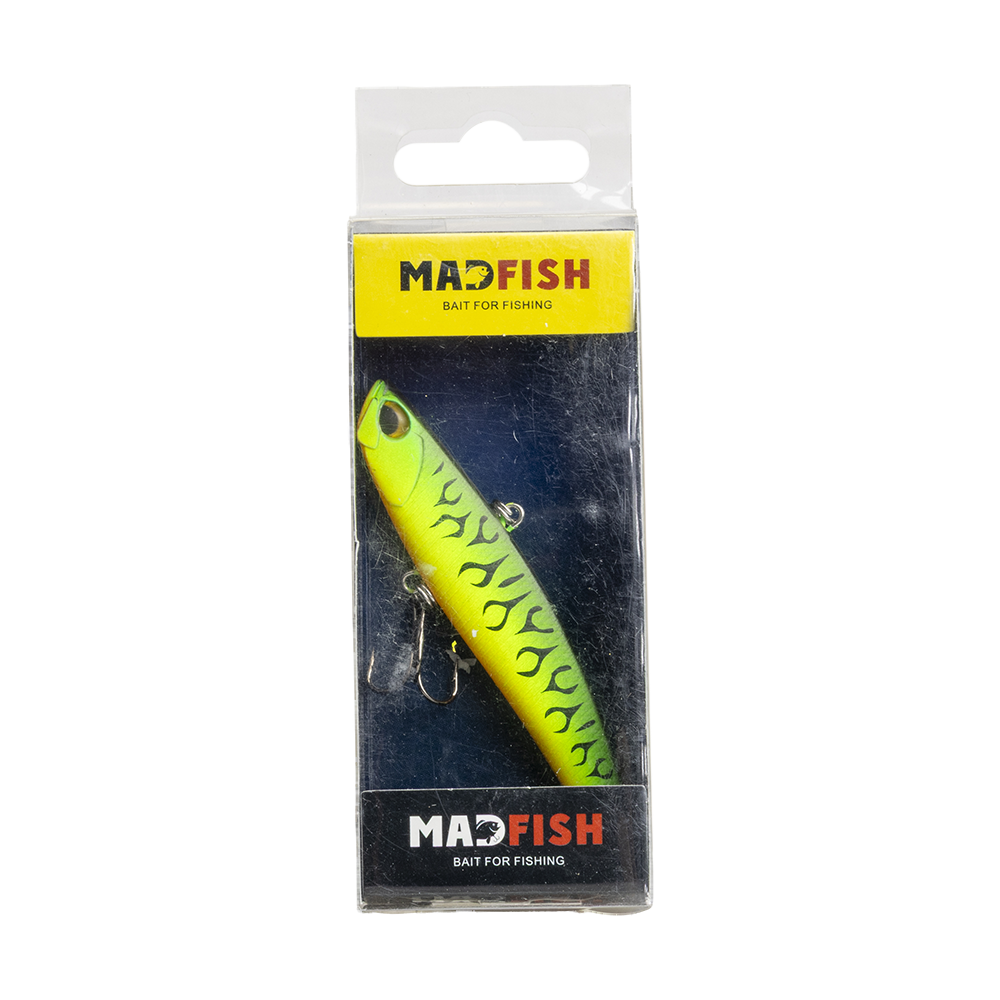 Воблер-раттлин MADFISH 80мм, 12гр, цвет 01. Фото №3 Воблер-раттлин MADFISH 80мм, 12гр, цвет 01. Фото №3