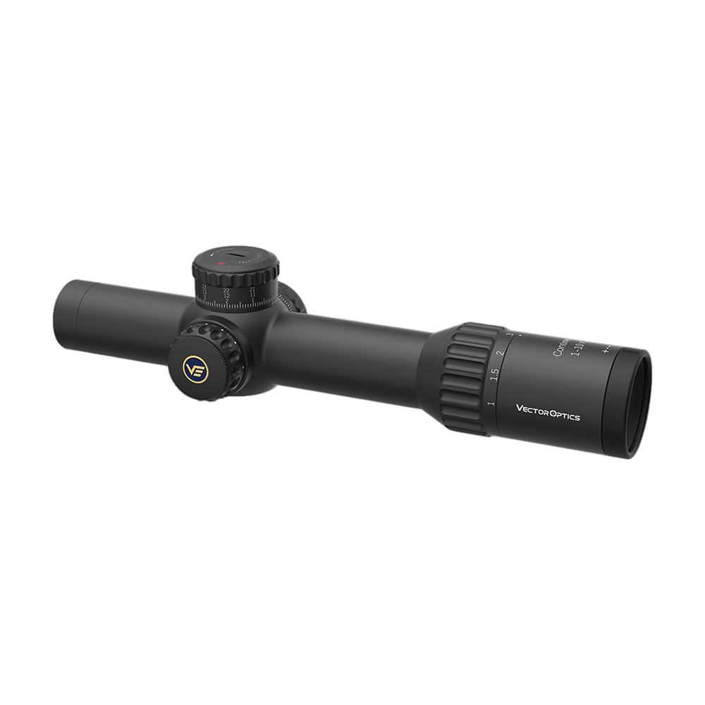 Прицел Vector Optics Continental 34mm ED 1-10x28 FFP, сетка VET-CTR (MIL), подсветка красная, 34мм, . Фото №2