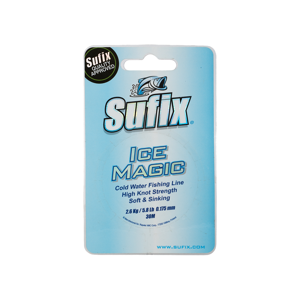 Леска Sufix Ice Magic Clear (блистер) 30м, 0,175мм . Фото №2 Леска Sufix Ice Magic Clear (блистер) 30м, 0,175мм . Фото №2