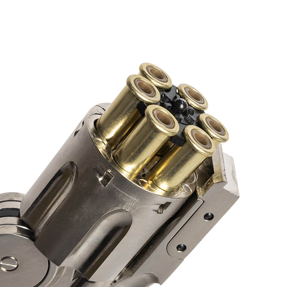 Револьвер пневматический ASG Schofield 6" Silver, калибр 4,5 мм. Фото №6