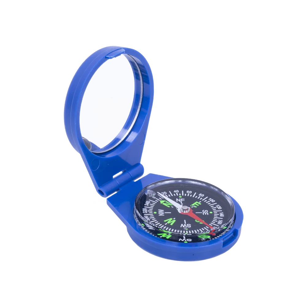 Компас ДС 45-8В, крышка, зеркало, круглый, пластиковый, без блистера. Фото №2