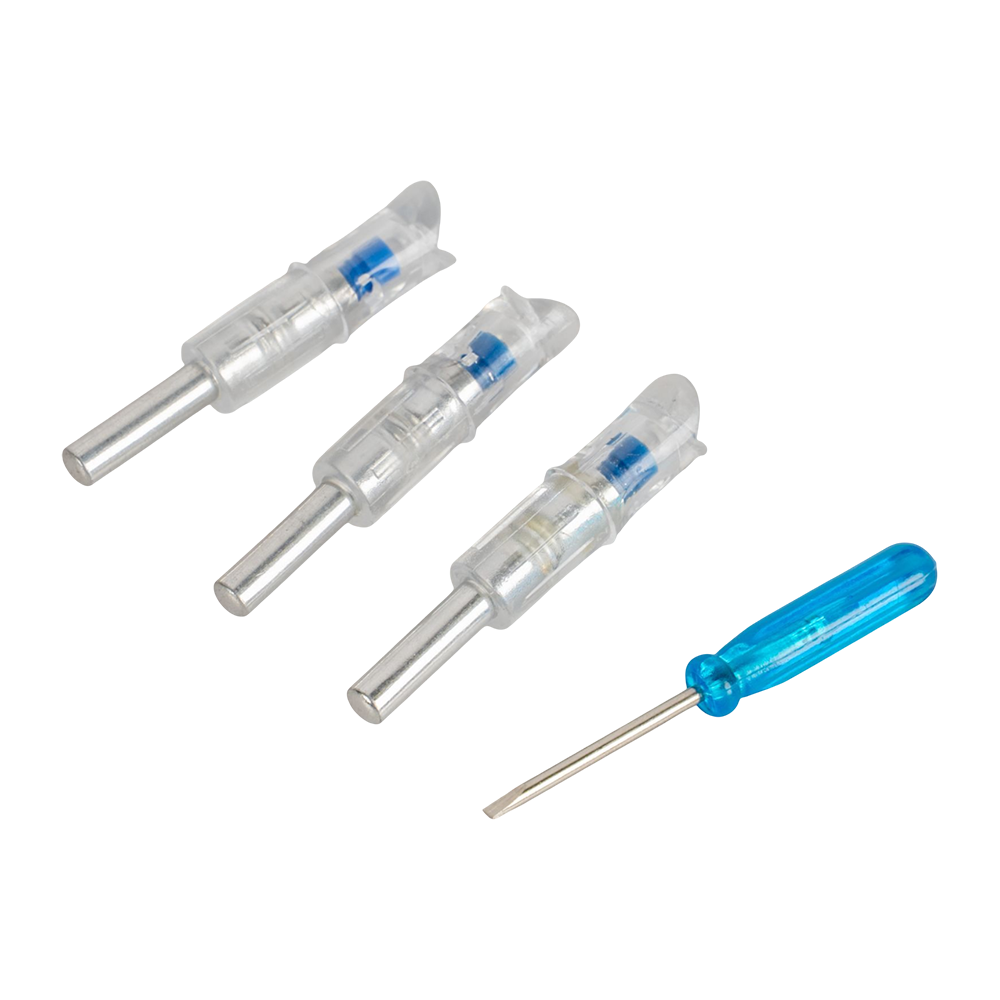 Хвостовик светящийся Centershot 7.62mm для арбалетных стрел синий 3шт.. Фото №2