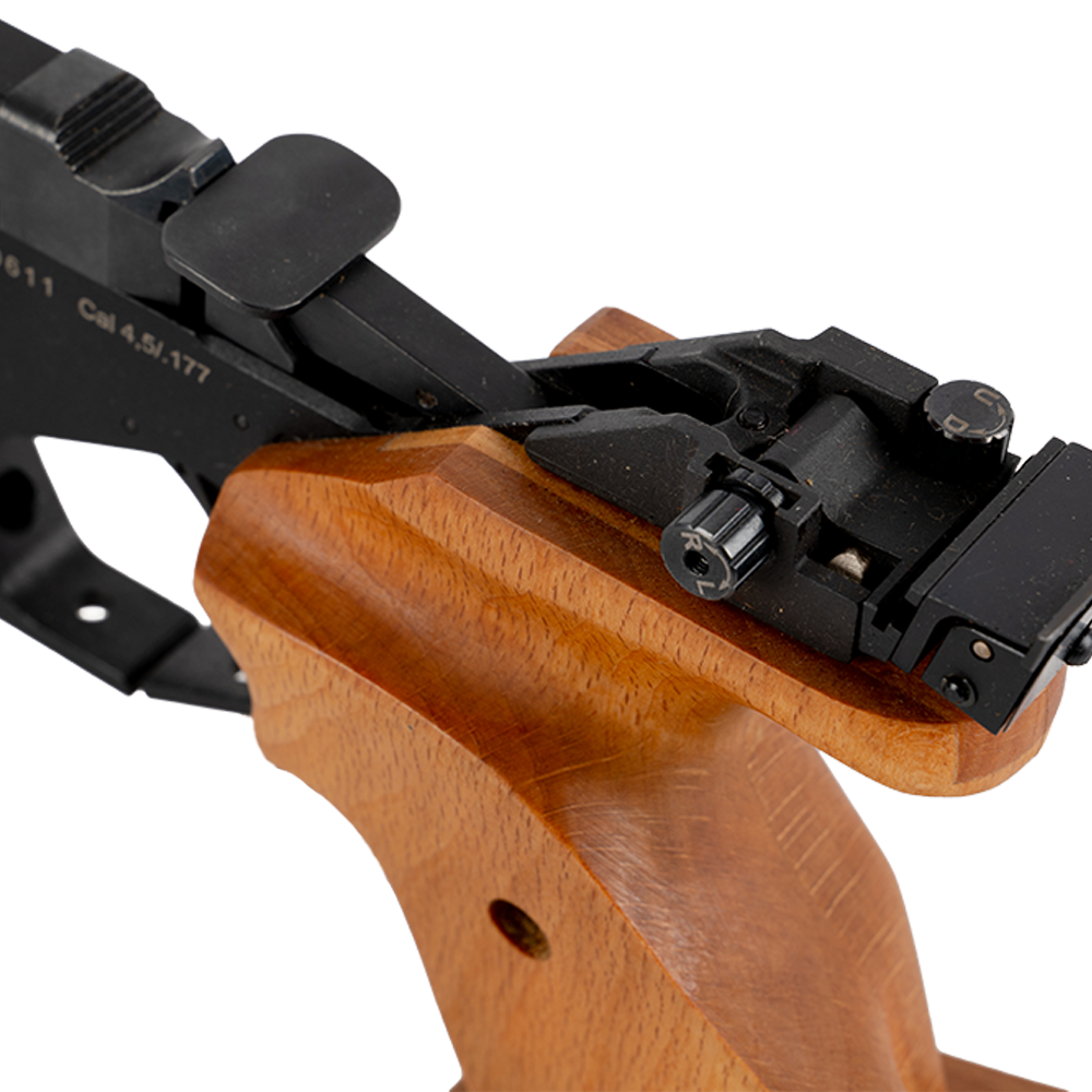 Пистолет пневматический МР-672-02 (спортивный с баллоном). Фото №9